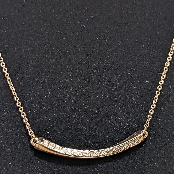 Swarovski Touchstone Crystal Twist Necklace - Picture 2 of 3